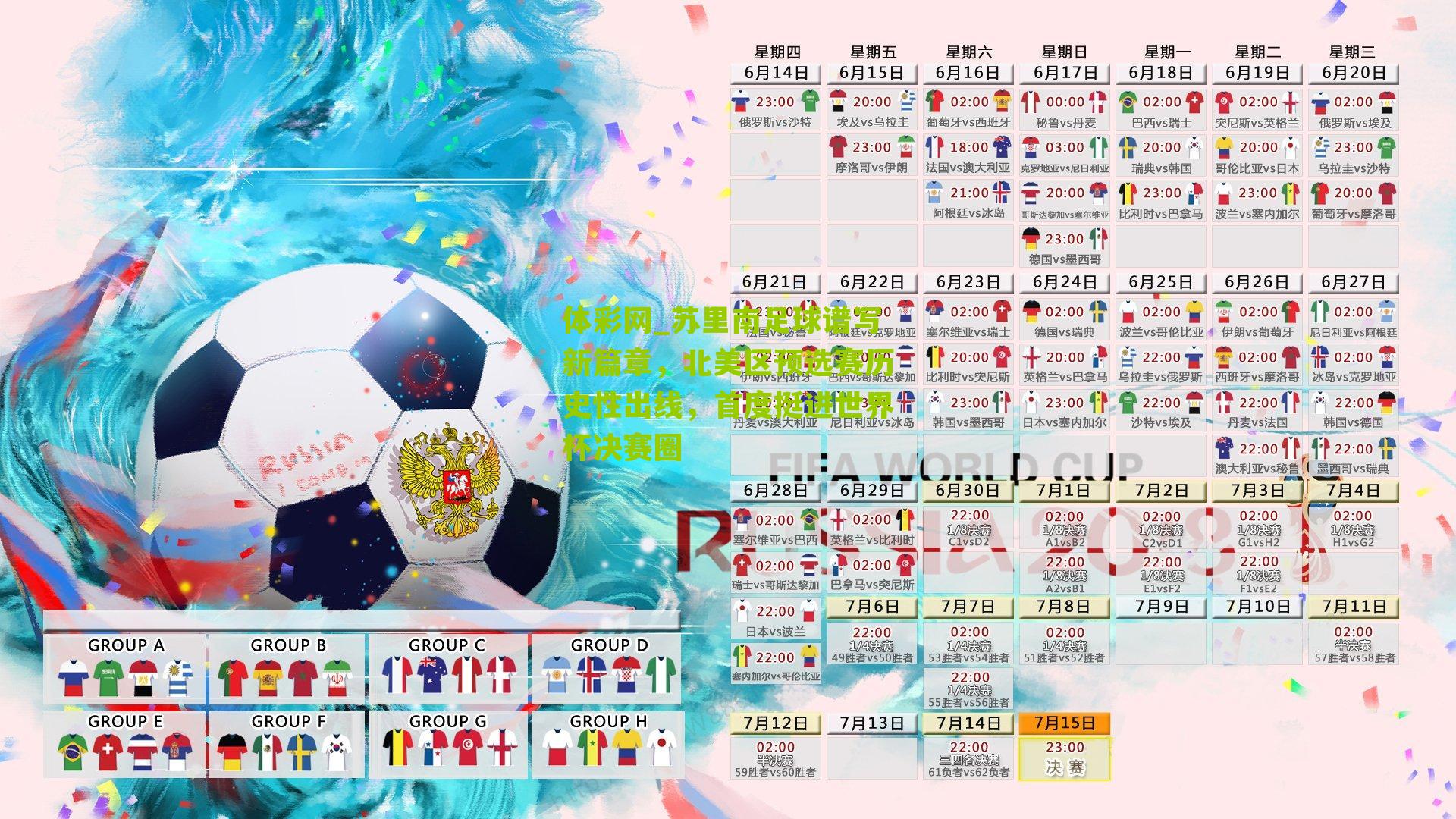 苏里南足球谱写新篇章，北美区预选赛历史性出线，首度挺进世界杯决赛圈